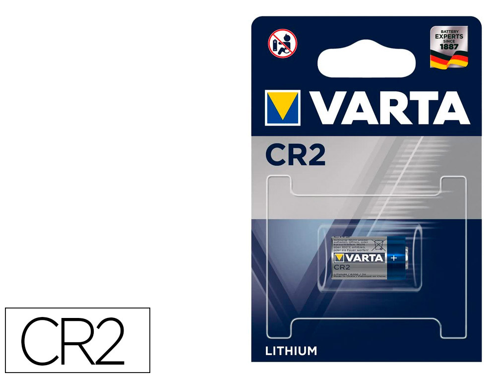 PILE CR2 LITHIUM BLISTER DE 1