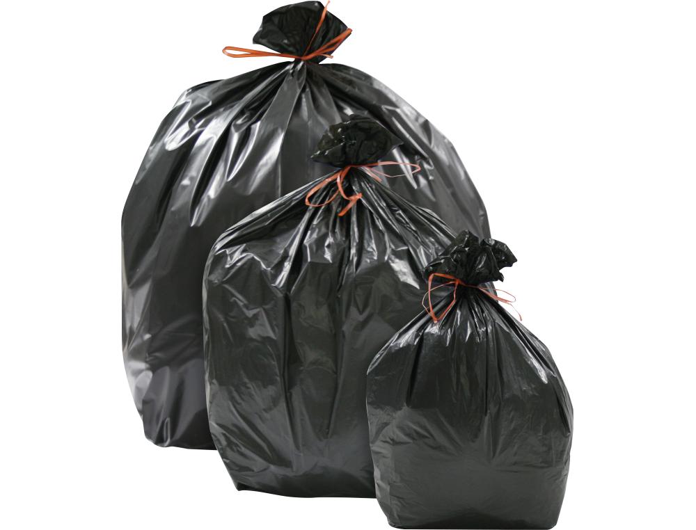 SAC POUB 110L NOIR 50MIC RLX25ROULEAU DE 25 SACS-POUBELLE POUR DCHETS LOURDS 110 L