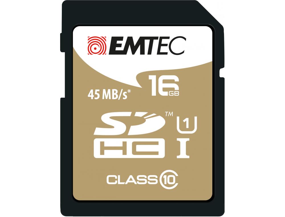 CARTE MEMOIRE SDHC 16GB CL.10ECARTE MMOIRE SD CLASS 10 16 Go